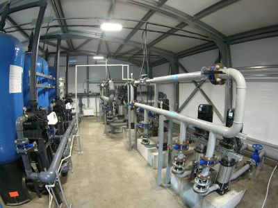 блочно-модульные станции водоподготовки, предназначенные для очистки технической и питьевой воды